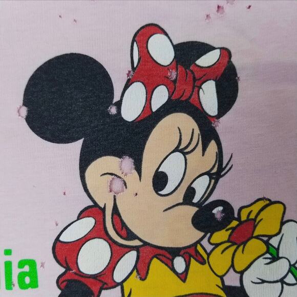 U.S. Alteration Disneyland Tee Pink Minnie Mouse - Picture 3 of 7